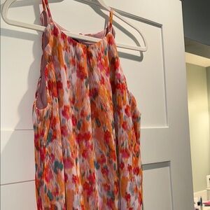 Gorgeous Fortune & Ivy Sleeveless Floral Top sz L NWOT